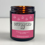 Break Up Gift - Divorced AF Candle